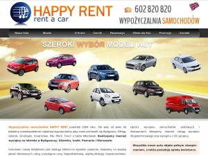 HappyRent - wypożyczalnia samochodów w Toruniu